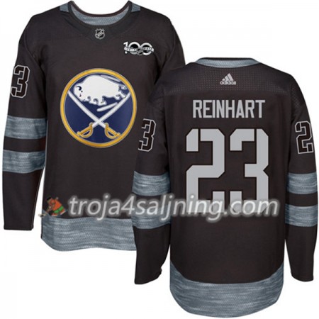 Buffalo Sabres tröja Sam Reinhart 23 1917-2017 100th Anniversary Adidas Svart Authentic - NHL Tröjor Herr Buffalo Sabres tröja Sam Reinhart 23 1917-2017 100th Anniversary Adidas Svart Authentic - NHL Tröjor Herr